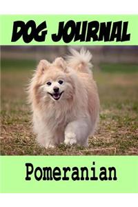 Dog Journal Pomeranian