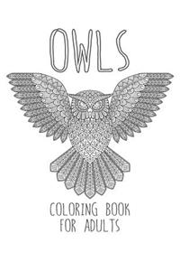 Owls Coloring Book