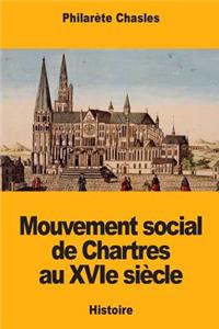 Mouvement social de Chartres au XVIe siècle