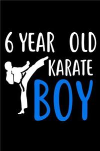 6 Year Old Karate Boy