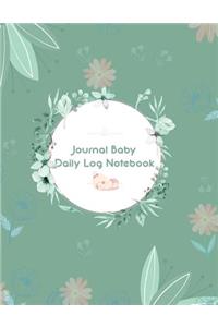 Journal Baby Daily Log Notebook