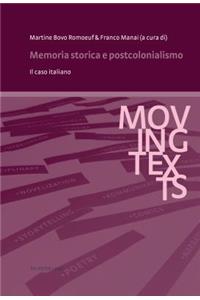 Memoria Storica E Postcolonialismo