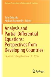 Analysis and Partial Differential Equations: Perspectives from Developing Countries