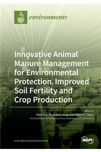 Innovative Animal Manure Management for Environmental Protection, Improved Soil Fertility and Crop Production