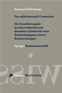 Das Stellvertretende Commodum