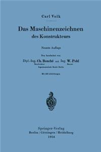Das Maschinenzeichnen des Konstrukteurs