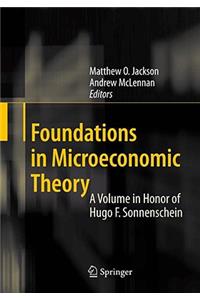 Foundations in Microeconomic Theory