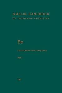 Gmelin Handbook of Inorganic and Organometallic Chemistry - 8th Edition