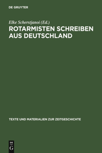 Rotarmisten Schreiben Aus Deutschland