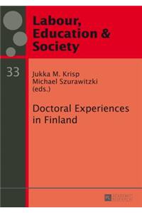 Doctoral Experiences in Finland