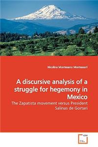 A discursive analysis of a struggle for hegemony in Mexico