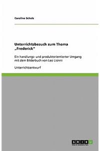 Unterrichtsbesuch zum Thema 