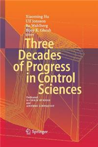 Three Decades of Progress in Control Sciences