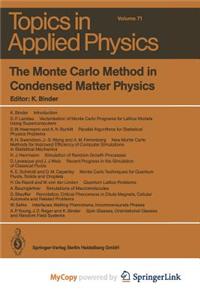 The Monte Carlo Method in Condensed Matter Physics