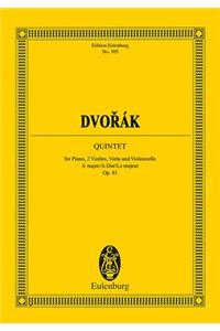 Dvorak: Quintet, A Major/A-Dur/La Majeur, Op. 81