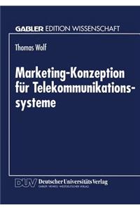 Marketing-Konzeption Für Telekommunikationssysteme