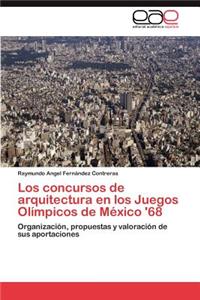 Concursos de Arquitectura En Los Juegos Olimpicos de Mexico '68