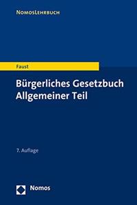 Burgerliches Gesetzbuch Allgemeiner Teil