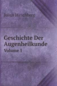 Geschichte Der Augenheilkunde