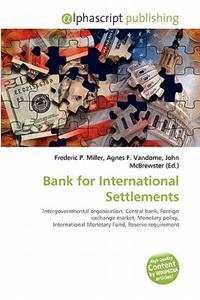 Bank for International Settlements