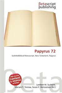 Papyrus 72