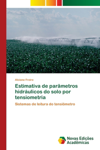 Estimativa de parâmetros hidráulicos do solo por tensiometria