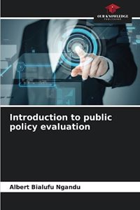Introduction to public policy evaluation