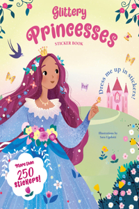 Glittery Princesses: Sticker Book