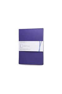 Moleskine Volant Reporter Refill Notebook for Ipad, Plain, (Set of 2), Brilliant Violet (7 X 9)