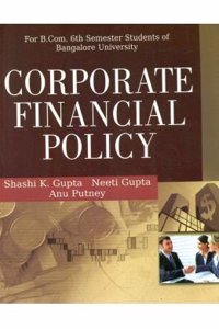 Corporate Financial Policy B.Com 6th Sem. Bangalore