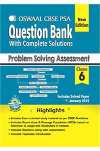Oswaal CBSE CCE Question Bank PSA For Class 6 (Problem Solving Assessment)
