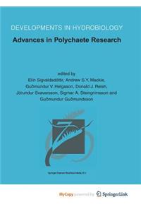 Advances in Polychaete Research