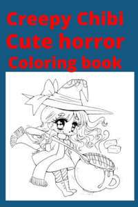 Creepy Chibi Cute horror Coloring book