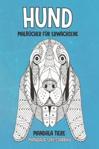 Malbucher fur Erwachsene - Mandala Stressabbau - Mandala Tiere - Hund