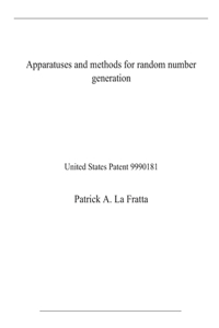 Apparatuses and methods for random number generation