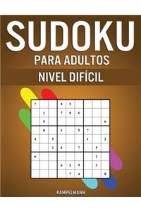 Sudoku Para Adultos Nivel Difícil