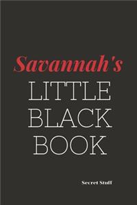 Savannah's Little Black Book
