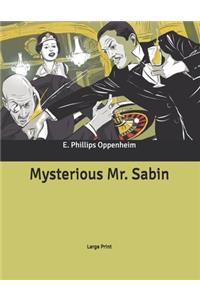 Mysterious Mr. Sabin