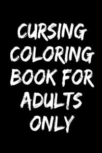 cursing coloring book for adults only