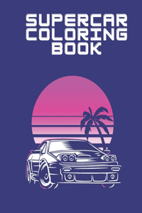 Supercar Coloring Book