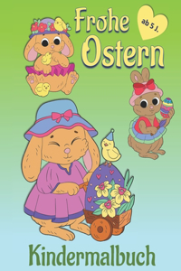 Frohe Ostern Kindermalbuch