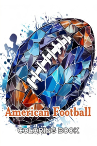 American Football Coloring Book