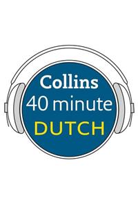 Collins 40 Minute Dutch Lib/E