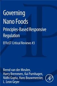 Governing Nano Foods