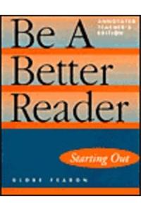 Be a Better Reader Getting Ready