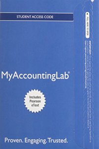 MyAccountingLab with Pearson eText -- Standalone Access Card -- for Managerial Accounting