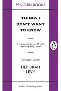 Things I Don't Want to Know
