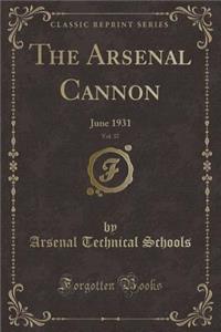 The Arsenal Cannon, Vol. 37