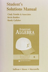 Student Solutions Manual for Elementary Algebra