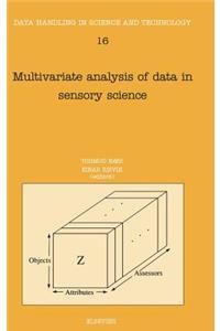 Multivariate Analysis of Data in Sensory Science